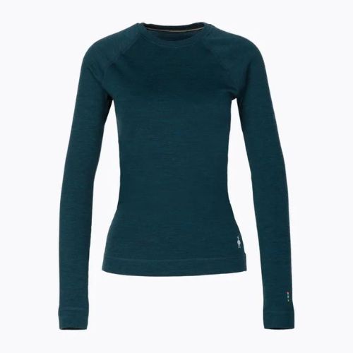 Moteriški termoaktyvūs marškinėliai Smartwool Merino 250 Baselayer Crew Boxed twilight blue heather