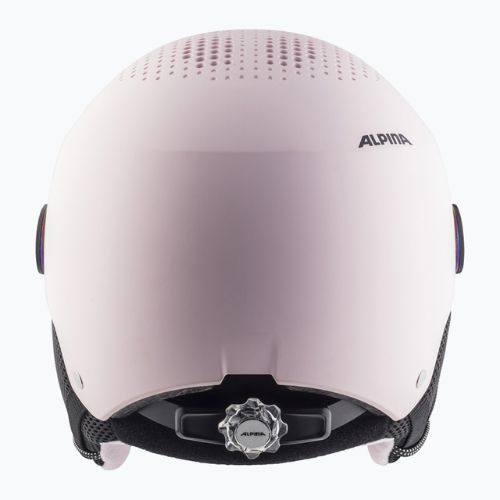 Alpina vaikiškas slidinėjimo šalmas Zupo Visor Q-Lite rose matt