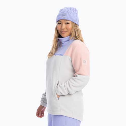 Moteriškas snieglenčių džemperis ROXY Chloe Kim Layer heather grey