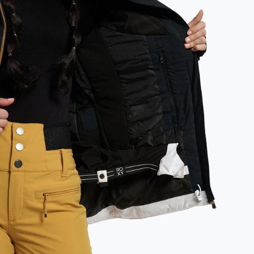 Moteriška snieglenčių striukė ROXY Peakside true black