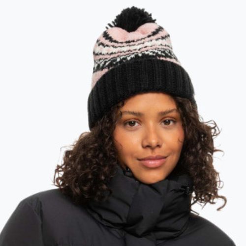 Moteriška pūkinė striukė ROXY Winter Rebel true black