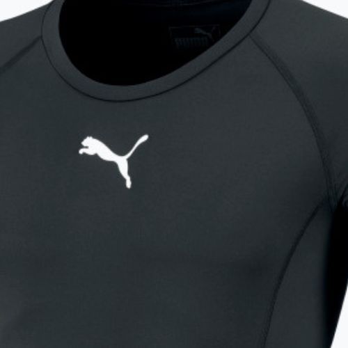 PUMA vyriški futbolo marškinėliai Liga Baselayer Tee black 655918 03