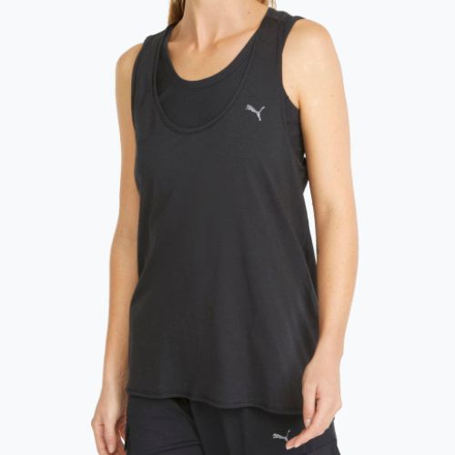 Moteriškas treniruočių marškinėlis PUMA Studio Foundation Relax black 521605 01