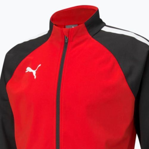 Vyriški PUMA Teamliga Training futbolo džemperiai raudona/juoda 657234 01