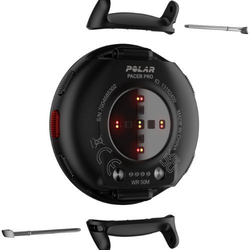 Polar Pacer PRO laikrodis kaštoninės spalvos PACER PRO MAR/PLUM