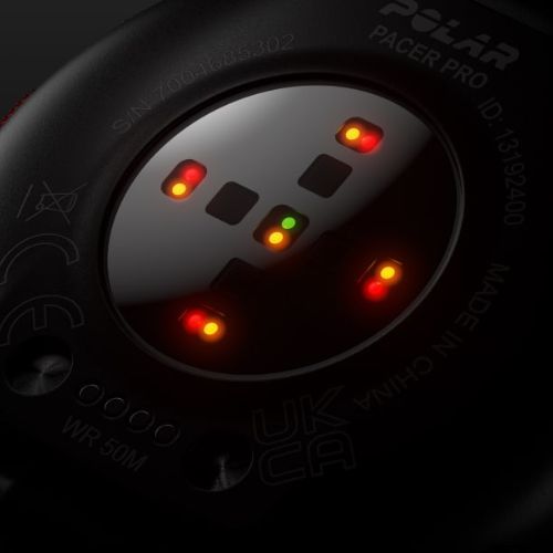 Polar Pacer PRO pilkas PACER PRO GRY/BLK laikrodis