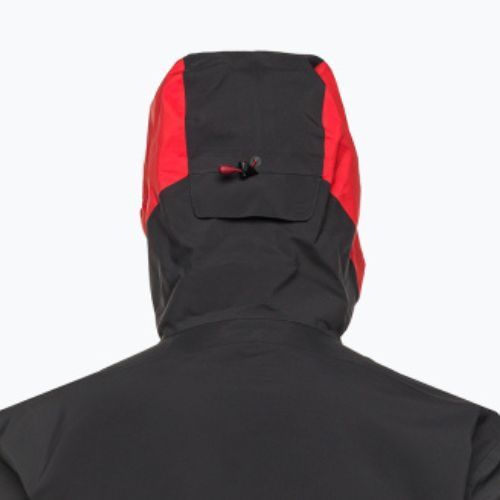 BLACKYAK vyriška striukė nuo lietaus Barzona fiery red