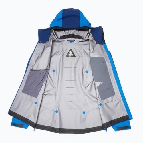 BLACKYAK vyriška striukė nuo lietaus Barzona snorkel blue