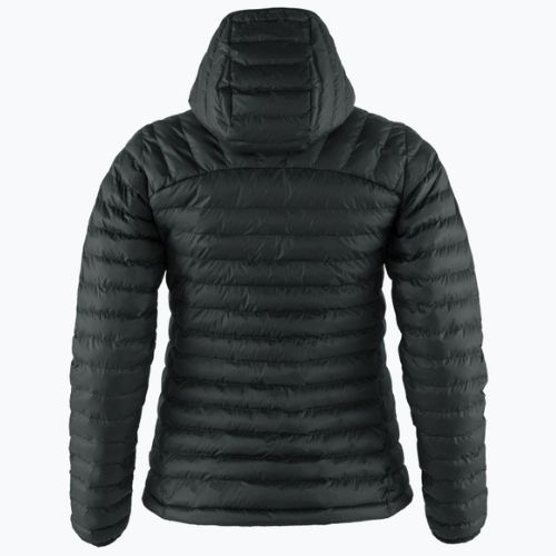 Moteriška Fjällräven Expedition Latt Hoodie pūkinė striukė juoda F86120