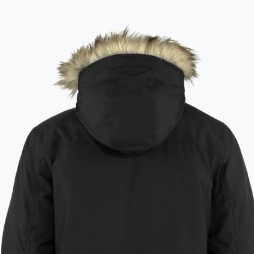 Vyriškos žieminės striukės Fjällräven Nuuk Parka black F86668