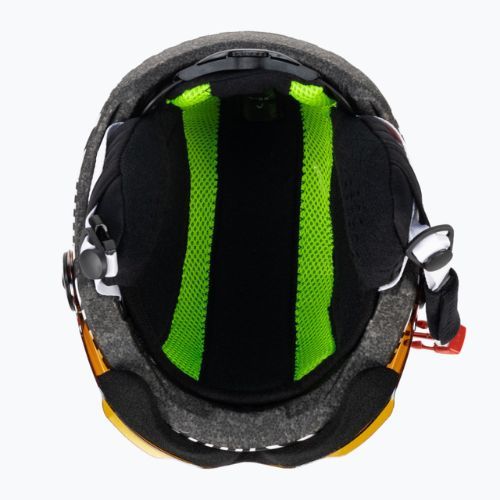 HEAD Mojo Visor S2 vaikiškas slidinėjimo šalmas baltai juodas 328152