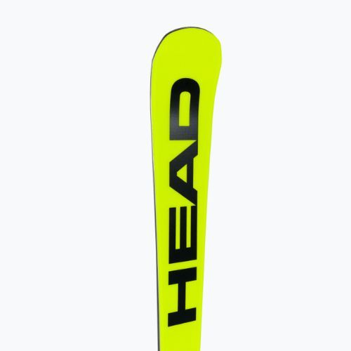 HEAD WC Rebels e-Race Pro SW RP WCR 14 + PR 11 geltonos 313252/100850 kalnų slidės