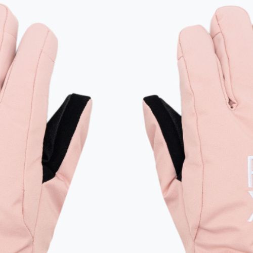 Vaikiškos snieglenčių pirštinės ROXY Freshfields mellow rose