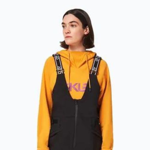 Moteriškos Oakley TC Dharma Softshell Bib snieglenčių kelnės Black FOA500279