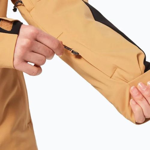 Oakley Camellia Core Insulated moteriška snieglenčių striukė ruda FOA500281