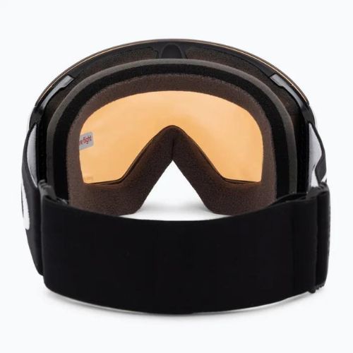 Oakley Flight Deck matiniai juodi/prizm snow persimmon slidinėjimo akiniai OO7050-75