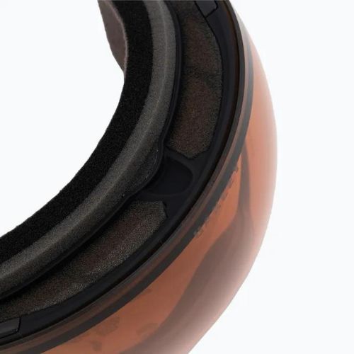 Oakley Flight Deck matiniai juodi/prizm snow persimmon slidinėjimo akiniai OO7050-75