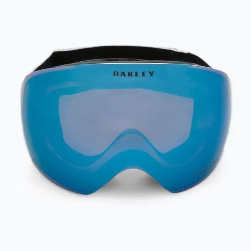 Oakley Flight Deck matiniai balti/prizm snow sapphire iridium slidinėjimo akiniai OO7050-91