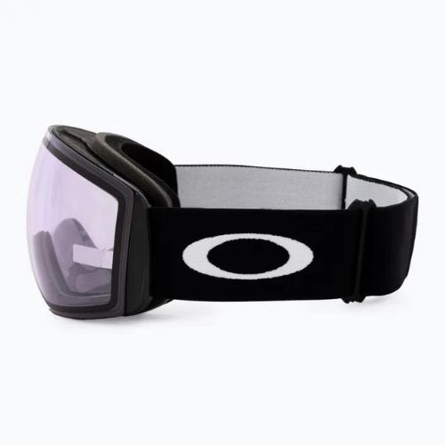 Oakley Flight Deck matiniai juodi/prizm sniego skaidrūs slidinėjimo akiniai OO7050-97