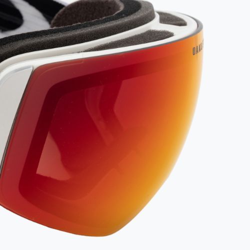 Oakley Flight Deck matiniai balti/prizm snow torch iridium slidinėjimo akiniai OO7064-24