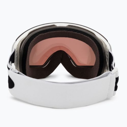 Oakley Flight Deck matiniai balti/prizm snow torch iridium slidinėjimo akiniai OO7064-24