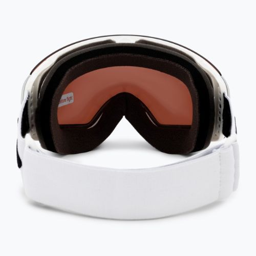 Oakley Flight Deck matiniai balti/prizm snow sapphire iridium slidinėjimo akiniai OO7064-A0