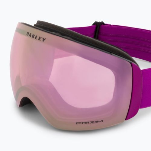Oakley Flight Deck matiniai ultravioletiniai/prizm snow hi pink iridium slidinėjimo akiniai OO7064-B4