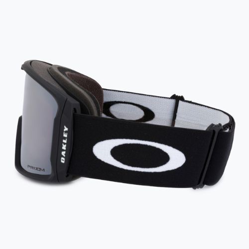 Oakley Line Miner matiniai juodi/prizm snow juodi iridžio slidinėjimo akiniai OO7070-01