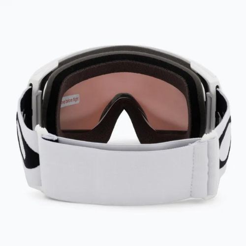 Oakley Line Miner matinės baltos/prizm sniego degiklio iridžio spalvos slidinėjimo akiniai OO7070-13
