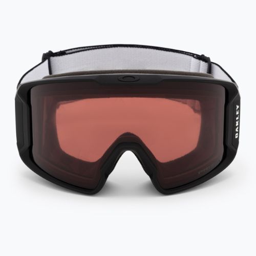 Oakley Line Miner matiniai juodi/prizm granato spalvos slidinėjimo akiniai OO7070-B8