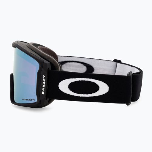 Oakley Line Miner matiniai juodi/prizm snow safyro iridžio slidinėjimo akiniai OO7093-03