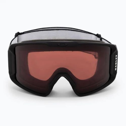 Oakley Line Miner matiniai juodi/prizm granato spalvos slidinėjimo akiniai OO7093-64