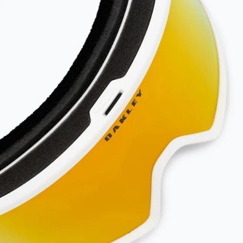 Oakley Target Line matinės baltos/žėrinčio iridžio spalvos slidinėjimo akiniai OO7120-07