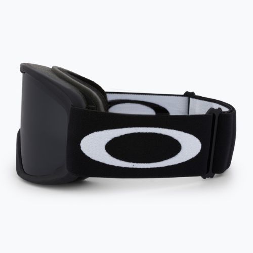 Oakley O-Frame 2.0 Pro matiniai juodi/tamsiai pilki slidinėjimo akiniai OO7124-02