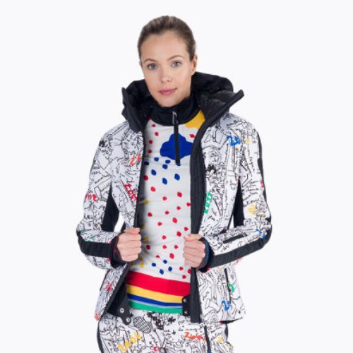 Moteriška slidinėjimo striukė Rossignol Eco-Logic balta