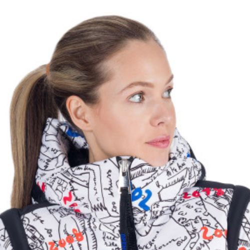 Moteriška slidinėjimo striukė Rossignol Cosmic Pr Down white