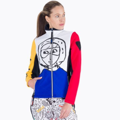 Moteriška softshell striukė Rossignol Brady Soft multicolor