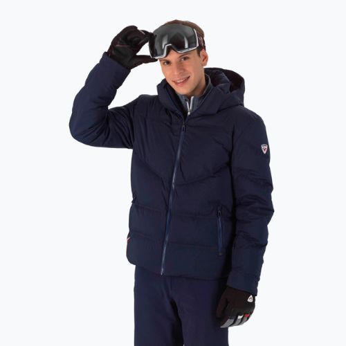 Vyriška slidinėjimo striukė Rossignol Signature Merino Down navy