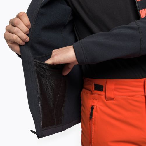 Vyriški slidinėjimo marškinėliai Rossignol Hero Clim black/red