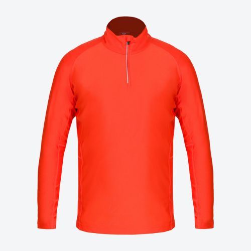 Vyriški Rossignol Classique 1/2 Zip terminiai džemperiai orange