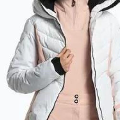 Moteriška slidinėjimo striukė Rossignol Courbe Optic white