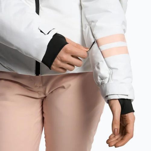 Moteriška slidinėjimo striukė Rossignol Courbe Optic white