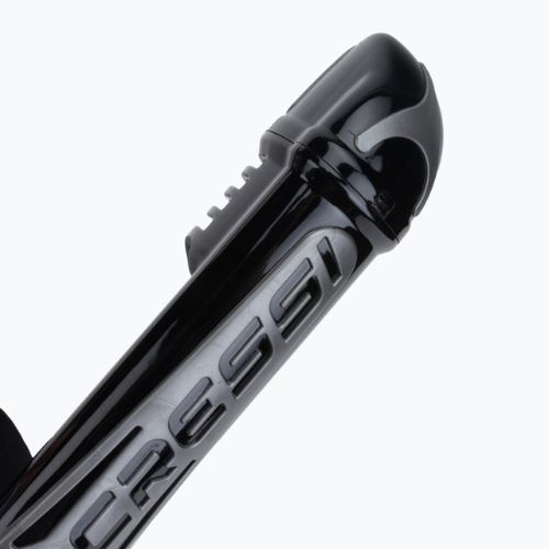 Cressi Duke Dry viso veido kaukė nardymui su vamzdeliu, juoda XDT005050