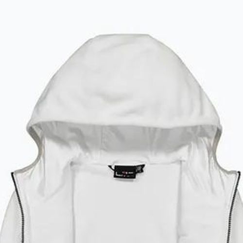 Moteriški CMP Fix Hood Fleece džemperis su gobtuvu White 32H0386/A001