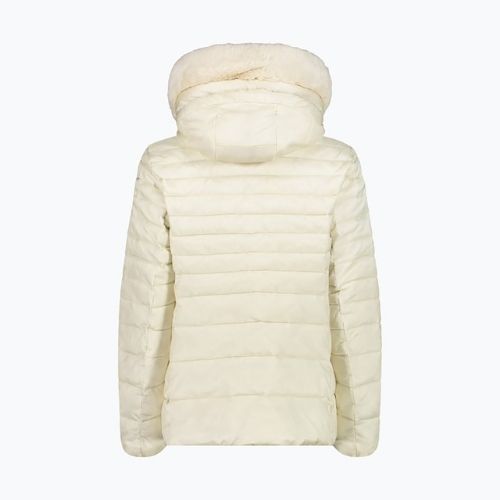 Moteriška CMP Fix Hood pūkinė striukė beige 32K3076F