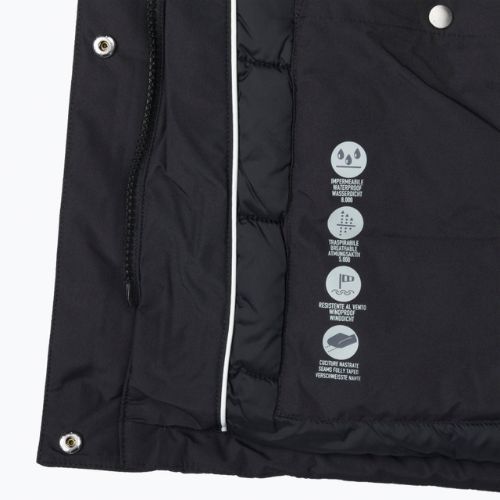 Moteriška CMP Parka Zip Hood lietpalčio striukė juoda 32K3206F