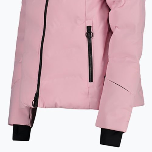 Moteriška CMP Fix Hood slidinėjimo striukė Pink 32W0266