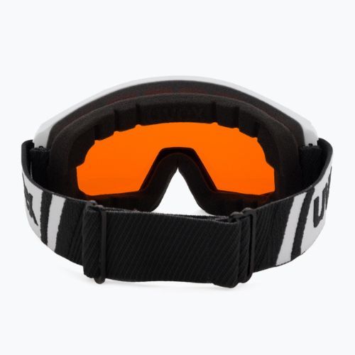 Slidinėjimo akiniai UVEX Athletic LGL white/lasergold lite rose 55/0/522/2130