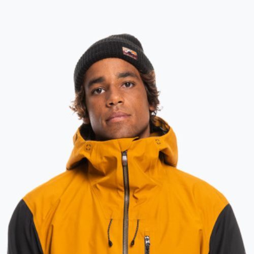 Quiksilver vyriška snieglenčių striukė Hlpro S Carlson 3l Gore-Tex yellow-black EQYTJ03383