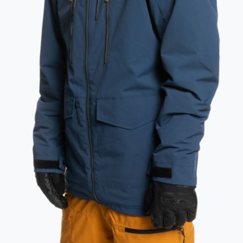 Quiksilver Fairbanks vyriška snieglenčių striukė mėlyna EQYTJ03388